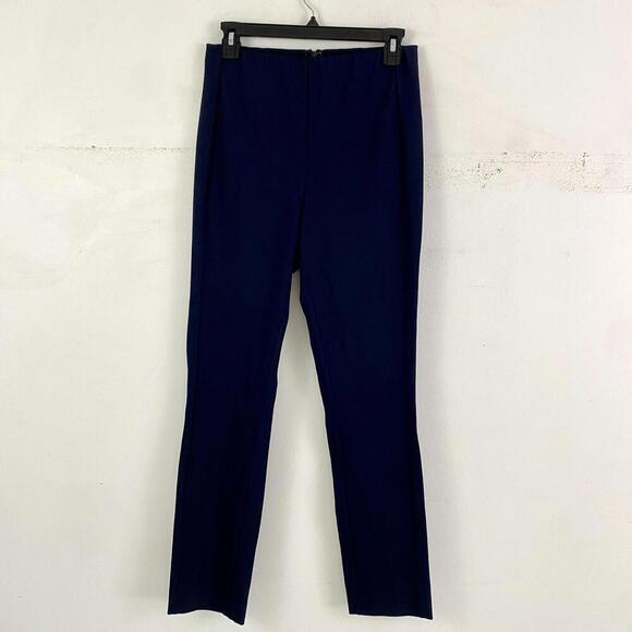 RAG & BONE navy Layla ankle stretch trousers sz 6 - Picture 2 of 6